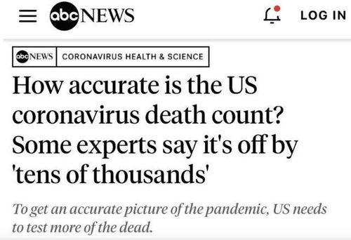 美媒爆料死亡人数最新,死亡人数惊人，疫情形势愈发严峻！”